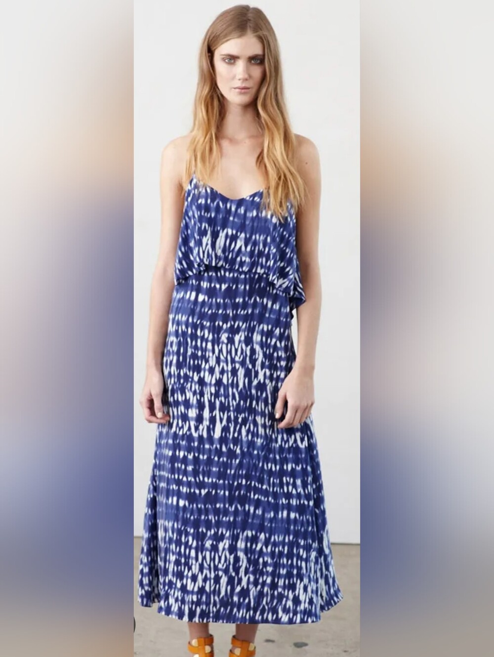 Thakoon Addition Silk Tie-Dye Popover Maxi Dress - Archival Spring 2012 Runway